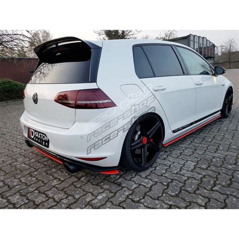 Central Rear Splitter Vw Golf Mk Gti Clubsport Races Shop