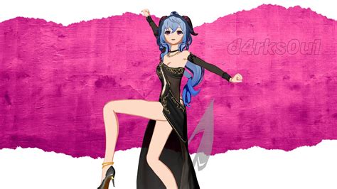 MMD GAL Kor Idol Ganyu 2K 60fps YouTube