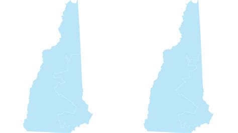 New Hampshire Redistricting Congressional Maps By District