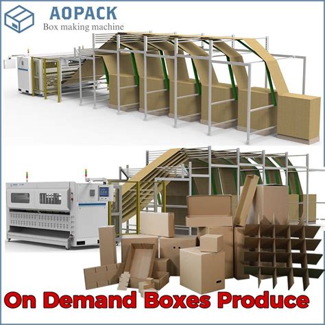 Aopack Fanfold Z Fold Board Fully Automatic Making Machine For Make