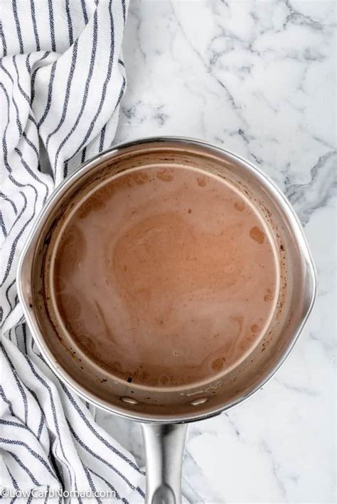 Keto Hot Chocolate Recipe Low Carb Nomad