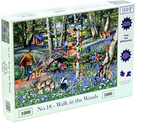 The House Of Puzzles 1000 Piece Jigsaw Puzzle Find The Differences No