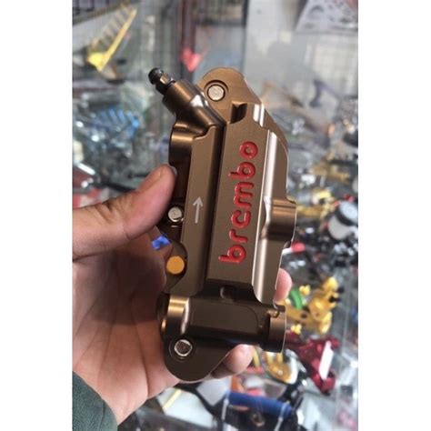 Brembo Caliper Monoblock Caliper Piston Cnc Monoblock Caliper Shopee