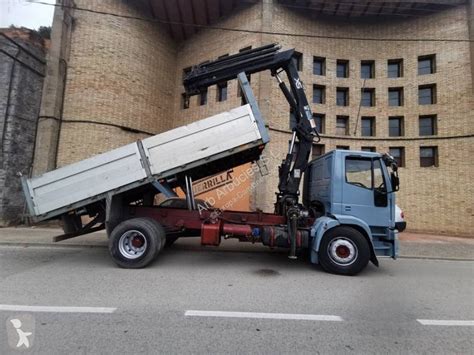 Camion Iveco Benne Tp Benalu Eurocargo Ml E P X Gazoil Euro