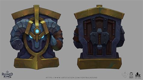 Jihoan 3d Braum Shield Hand Painted