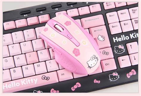 Купить Компьютер PC мышь hello kitty KT Drahtlose Maus 2400 dpi Pro ...