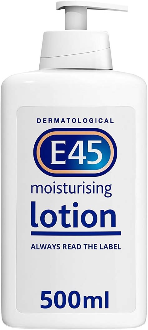 E45 Dermatological Moisturising Lotion 500ml 2 Packs Amazonca