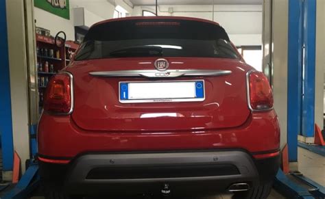 Gancio Traino Estraibile Verticale Bmu Brink Ellebi Montato Su Fiat X