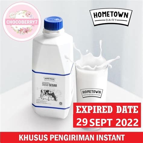 Jual Susu Segar Hometown Fresh Milk 1L Home Town Fresh Milk INSTANT