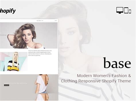 Base Fashion Clothing Shopify Theme By Kahaf On Dribbble