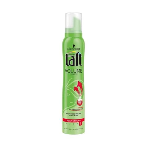 Taft Saç Köpüğü Volume Mousse Mega Strong 200 ml Platin