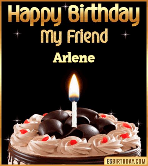 Happy Birthday Arlene  🎂 Images Animated Wishes【28 S】