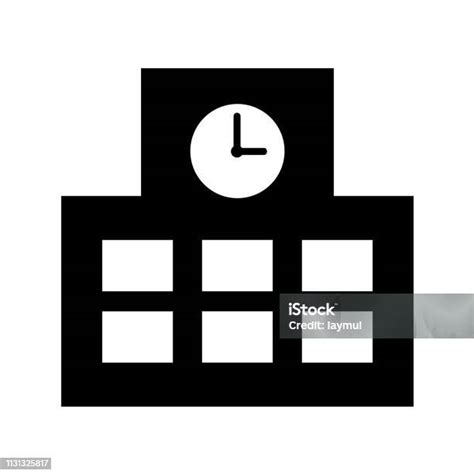 sekolah ilustrasi stok  gambar  bayang bayang efek