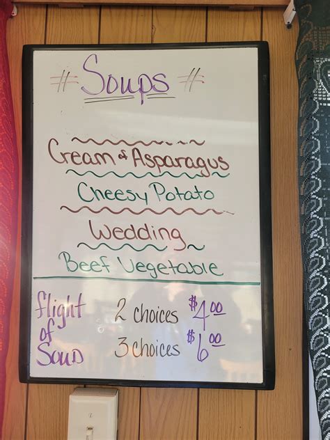 Specials for Saturday... - Carroll County Airport Restaurant