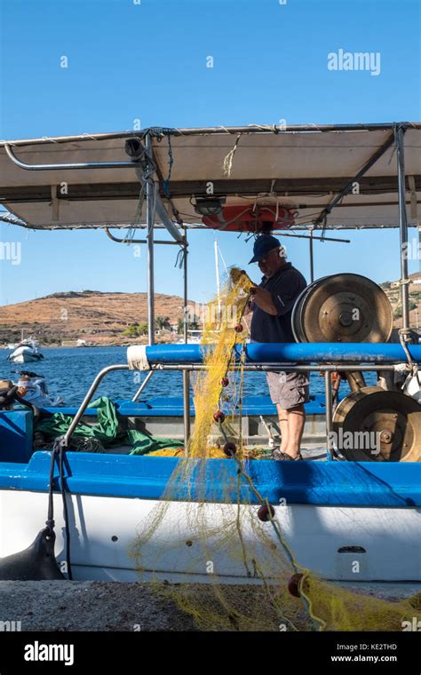 Greek Fisherman High Resolution Stock Photography And Images Alamy