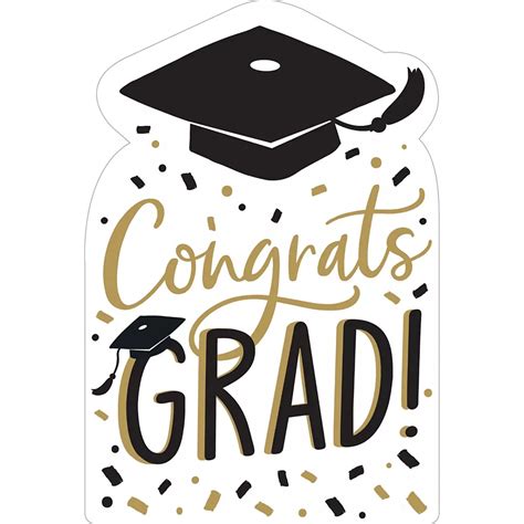 Hats Off Graduation Standee Party City