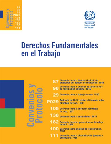 Oit Convenios 87 Y 98 Apunte Derechos Fundamentales En El Trabajo