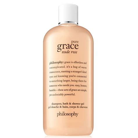 Philosophy Pure Grace Nude Rose Shampoo, Bath and Shower Gel 240ml