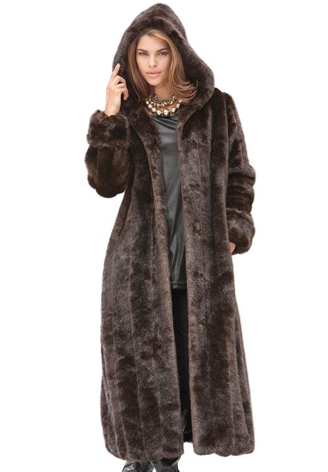 Statement Coat Faux Fur