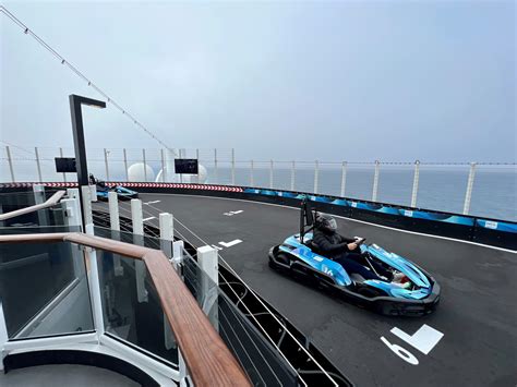 Norwegian Cruise Lines New Ship Has A Ridiculously Big Go Kart Track