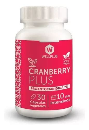 Cranberry Plus Antioxidante De Cranberry C Psulas Mercadolivre