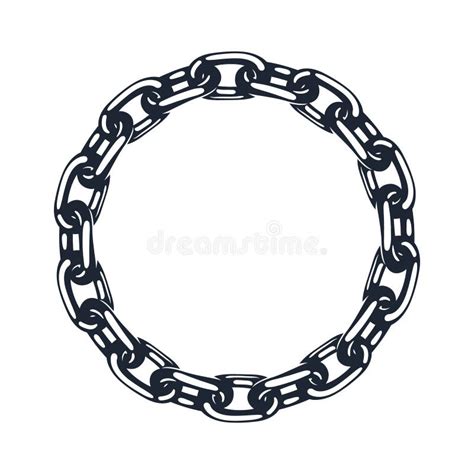 Chain Silhouette Stock Illustrations 16497 Chain Silhouette Stock