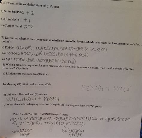 Solved Chemistry Questions Part 3 Answer All Questions Chegg