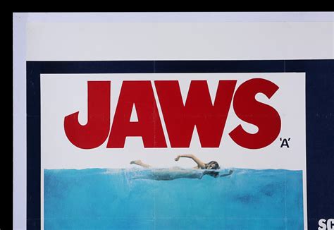 Lot 7 Jaws 1975 Uk Quad 1975 2