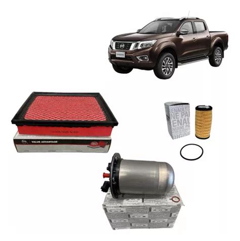 Kit De Filtros Originales Nissan Np Cuotas Sin Inter S