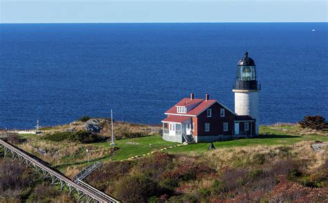 Seguin Island Lighthouse, Maine Photograph by Dave Cleaveland