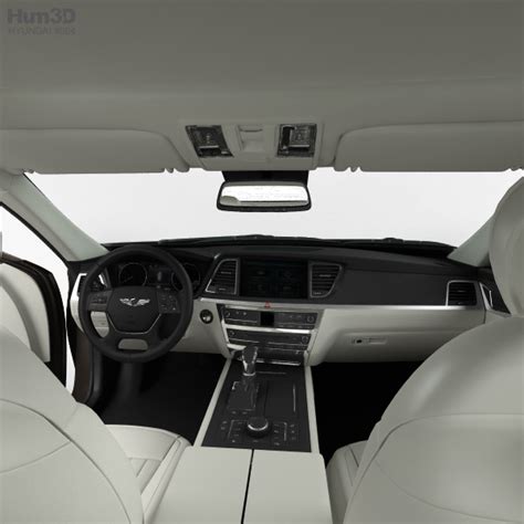 Hyundai Genesis Dh Con Interior 2014 Modelo 3d Vehículos On 3dmodels