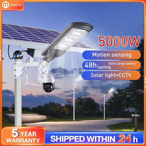 lampu solar cctv camera  street light security cameras outdoor