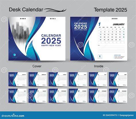 Calendar 2025 12 Months Yearly Vector Calendar In Year 2025