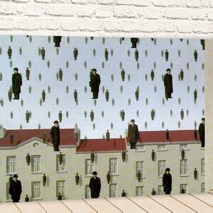 Rene Magritte Artist Golconda Surrealism Etsy