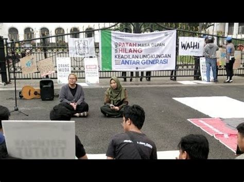 Walhi Jabar Peringati Hari Lingkungan Hidup Sedunia Di Depan