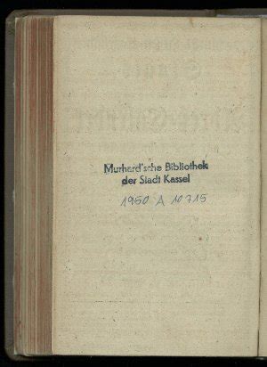 Hochfuerstl Hessen Casselischer Staats und Adreß Calender 1775