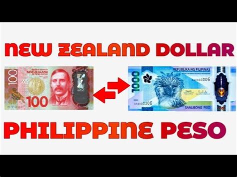 New Zealand Dollar To Philippine Peso Exchange Rate Today Nzd To Php