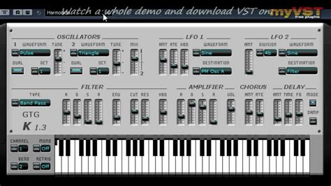 Gtg K 13 Free Vst Myvst Demo Youtube