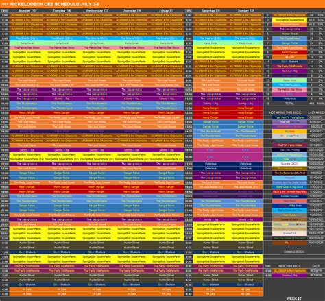 Cn Cee Schedulesunlimited Toons
