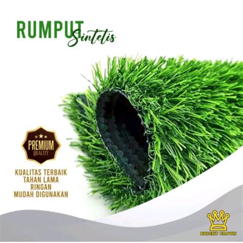 Jual Rumput Sintetis Type Swiss Import Cm Full Green Ukuran Cm X