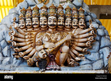 Ancient Hinduism god sculpture on Sri Lanka Stock Photo - Alamy