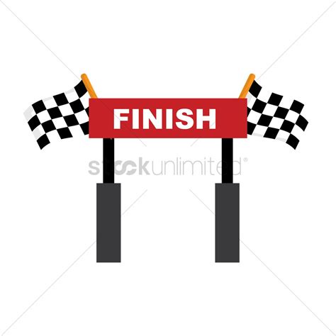 Finish Line Vector At Collection Of Finish Line