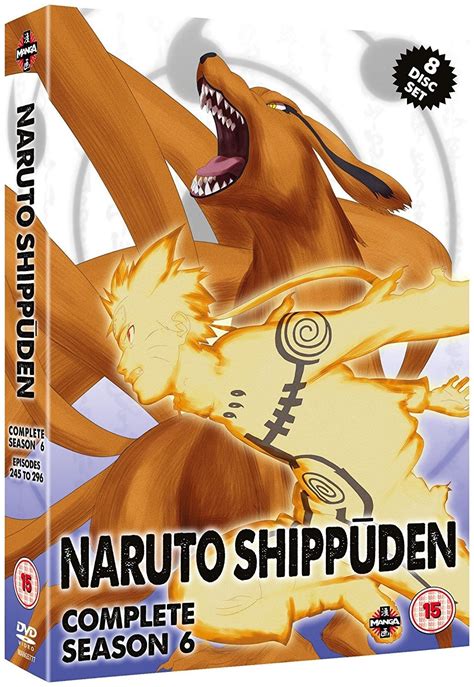 Naruto Shippuden Complete Series 6 Box Set DVD Animedvds Nl