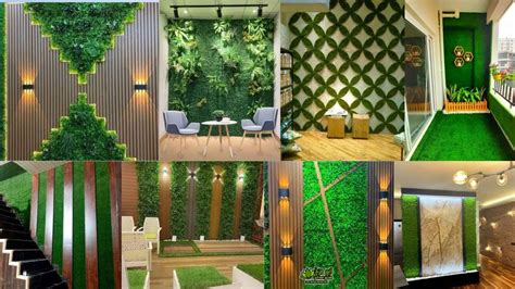 100 Green Artificial Wall Decor Ideasgreen Grass Wall Decoration