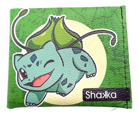 Billetera Shakka Pokemon Bulbasaur Muy Lejano