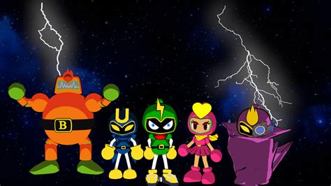 Bomberman The Five Dastardly Bombers By Mfumu Kun On Deviantart