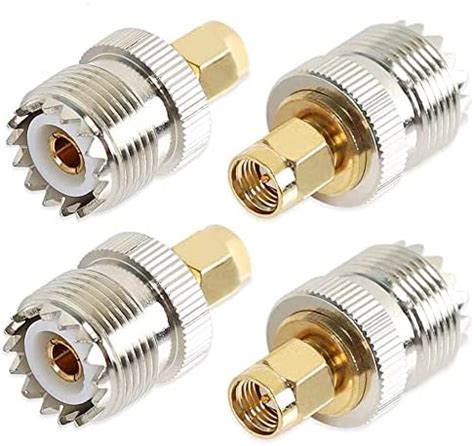 Tengko Uhf Female To Sma Male Adapter Rf Coax Connector So Pl