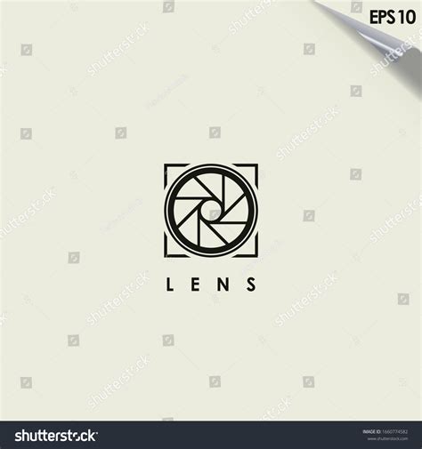 Lens Photography Logo Design Vector Template Stock Vector (Royalty Free) 1660774582 | Shutterstock