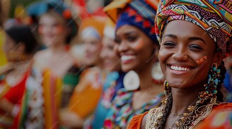 diverse group  people  traditional attire celebrating  global