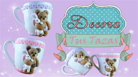 Decora Tus Tazas Porcelana Fría Porcelana Fría Manualidades Con